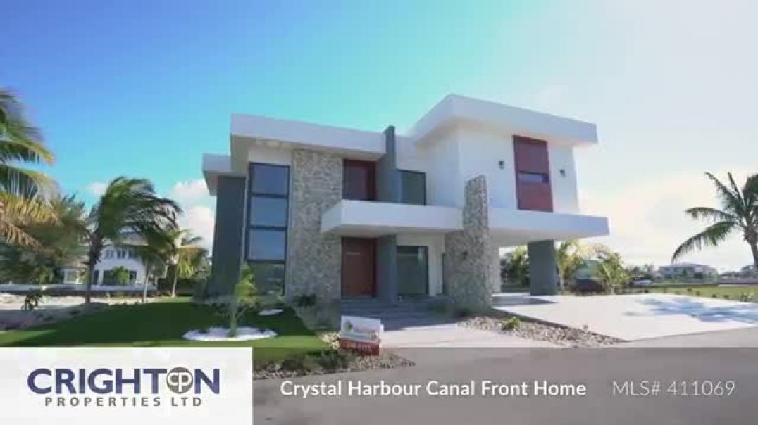 Crystal Harbour Canal Front Home - Marquise Drive - MLS# 411069