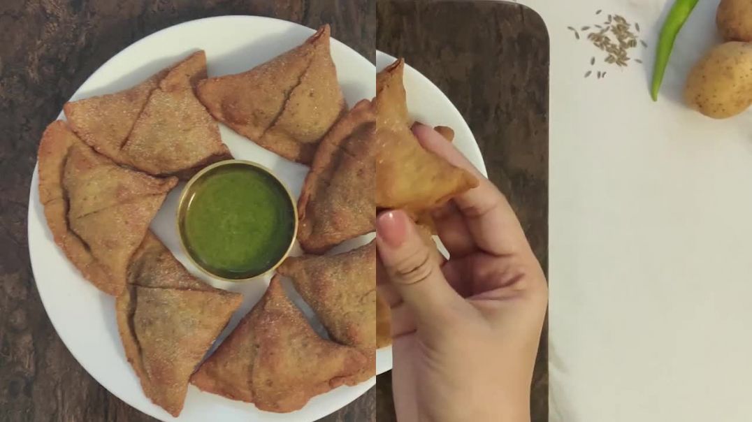 उपवास के कुट्टू राजगीरा समोसा रेसिपी _ Fariyali Samosa Navratri Recipe with Kriti Refined Oil