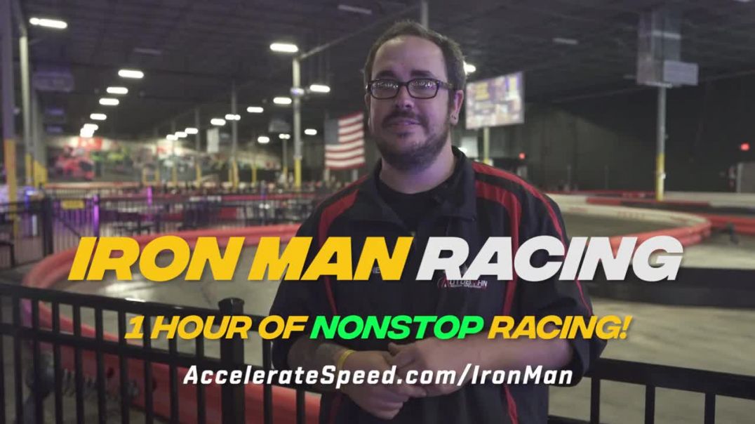 ⁣Iron Man Racing