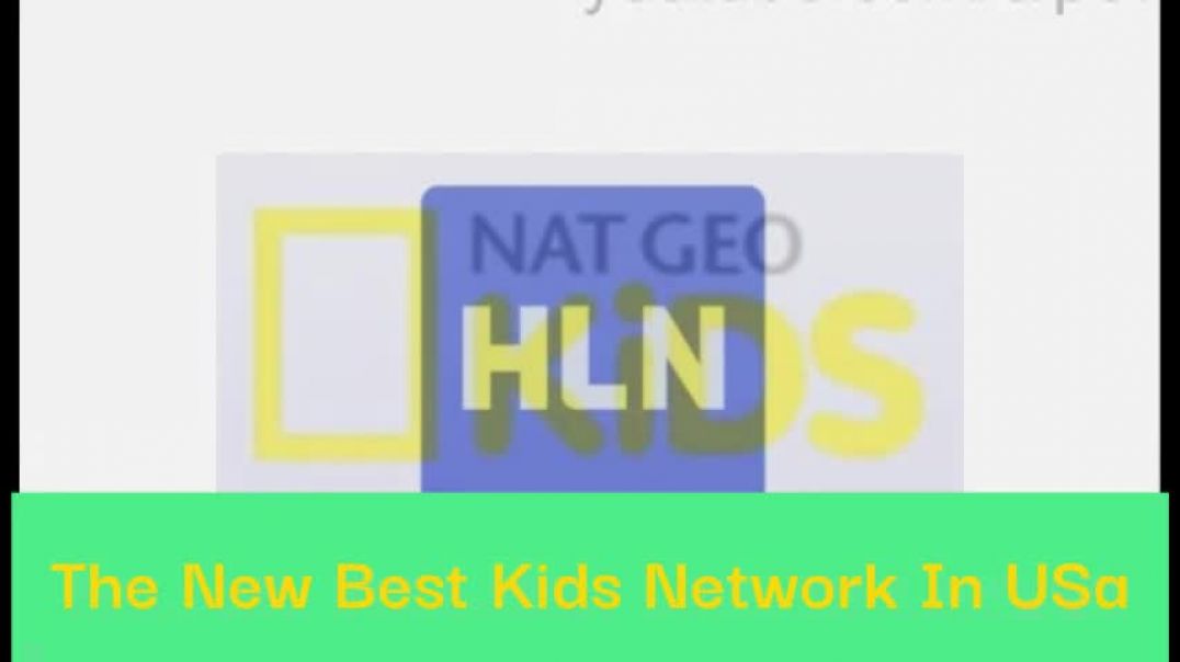 Nat Geo Kids USA Ident - The Best Kids Network (Real Not Fake)
