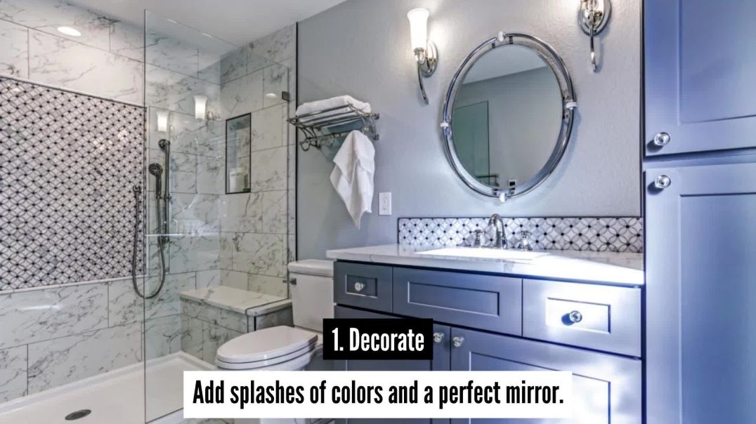 ⁣Get Attractive Bathroom Remodeling Ideas