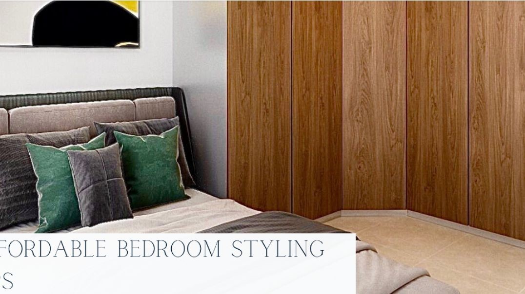 ⁣Affordable Bedroom Styling Tips