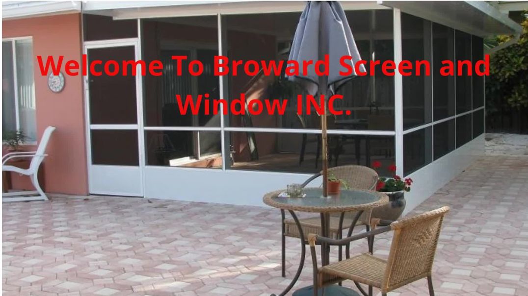 Professional Screen Enclosure Repair in Davie, FL | Broward Screen and Window INC.
