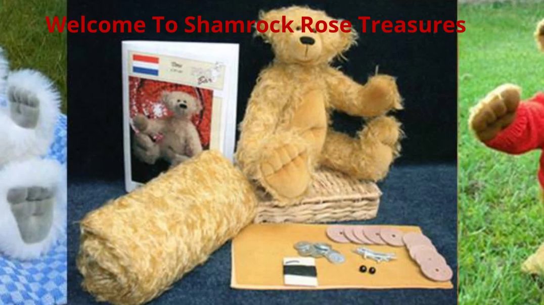 ⁣Shamrock Rose Treasures - Teddy Bear Making Tools And Hardware in Ottawa