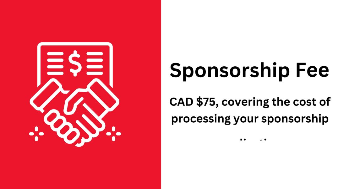 Sponsor Sponsorship - Application Fees