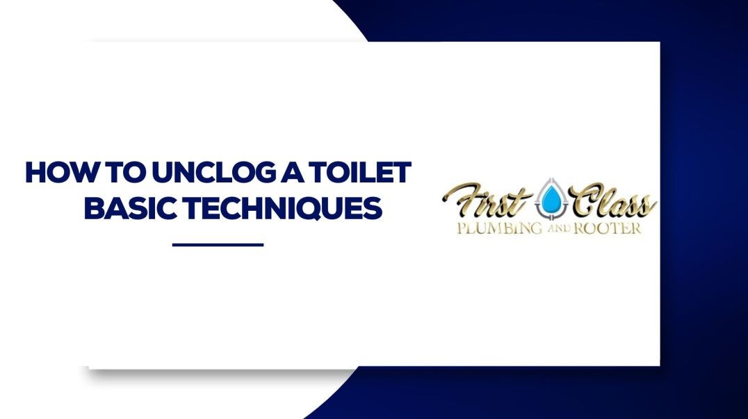 ⁣How to Unclog a Toilet Basic Techniques
