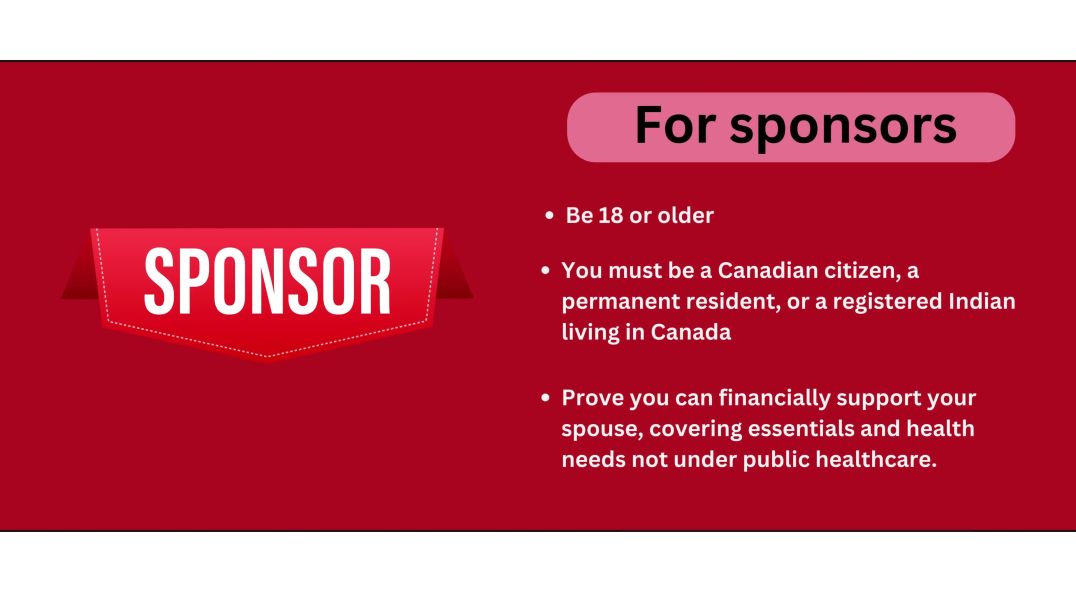 ⁣Eligibility Requirements - Sponsor Your Spouse in Canada