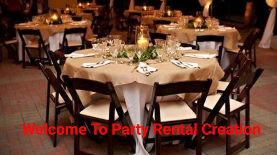 ⁣Party Rental Creation - High-Quality Chair Rentals in Thousand Oaks