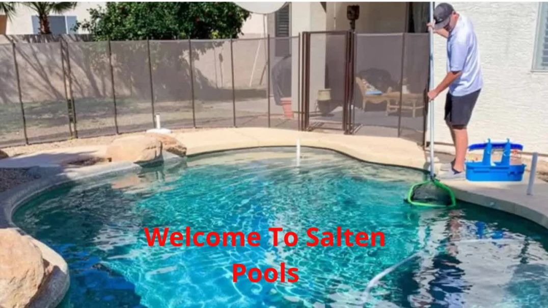 ⁣Salten Pool Remodeling in Tempe, AZ