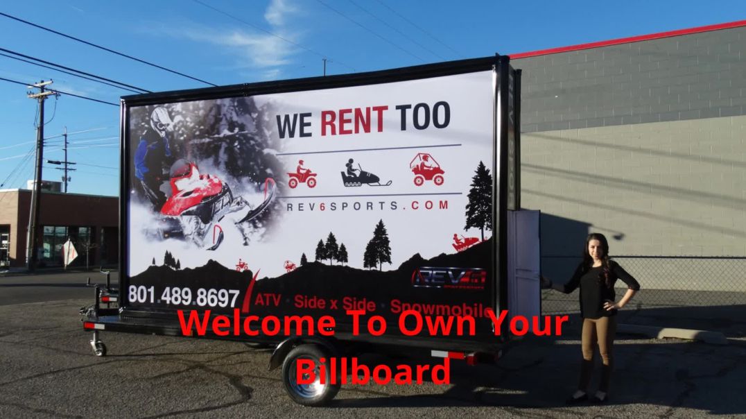 ⁣Own Your Billboard : LED Digital Billboard Truck For Sale in Springville, UT
