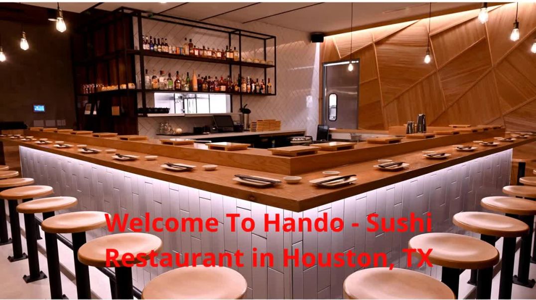 ⁣Hando - Temaki Sushi in Houston, TX
