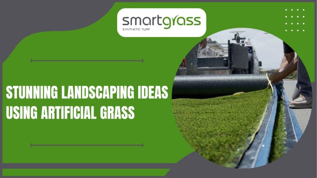 ⁣Artificial Grass Installation for Outdoors