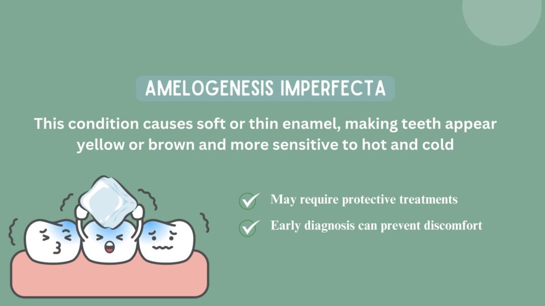 ⁣Common Genetic Dental Disorders in Kids