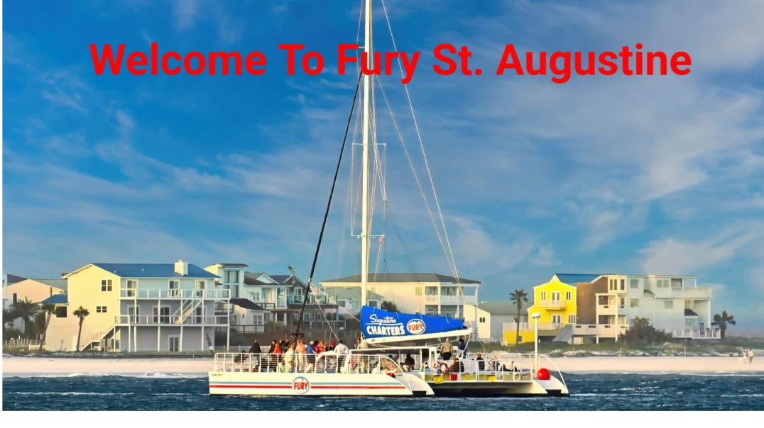 ⁣Fury - Luxury Boat Cruise in St Augustine, FL