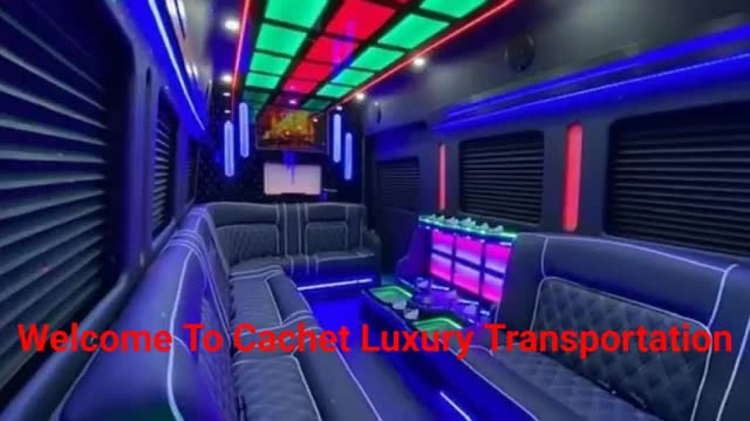 ⁣Cachet Luxury Transportation - Luxury Limo Bus Services in NY