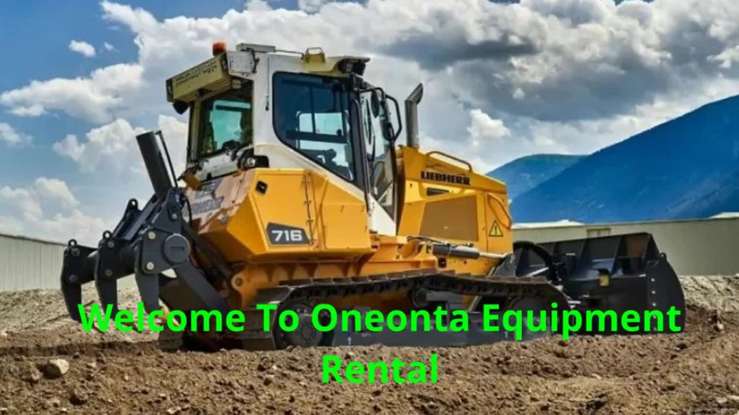 ⁣Oneonta Equipment Rental - Best Boom Lift Rental in Oneonta, NY