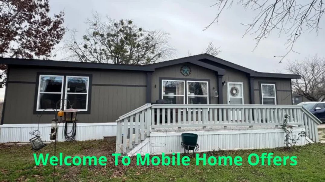 ⁣Mobile Home Offers - Sell My Mobile Home in McKinney, TX