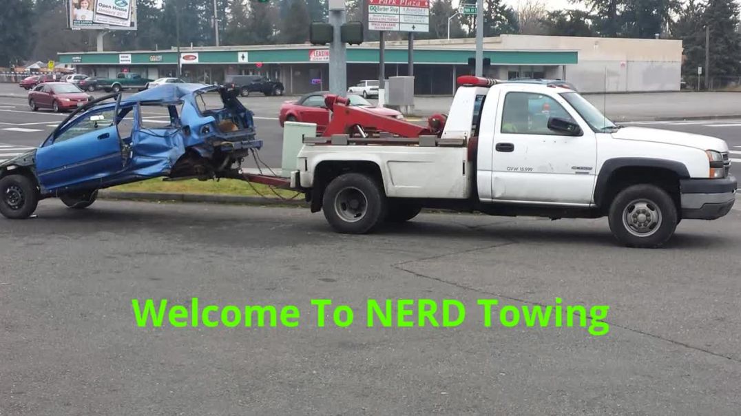 ⁣NERD Car Towing in Tacoma, WA