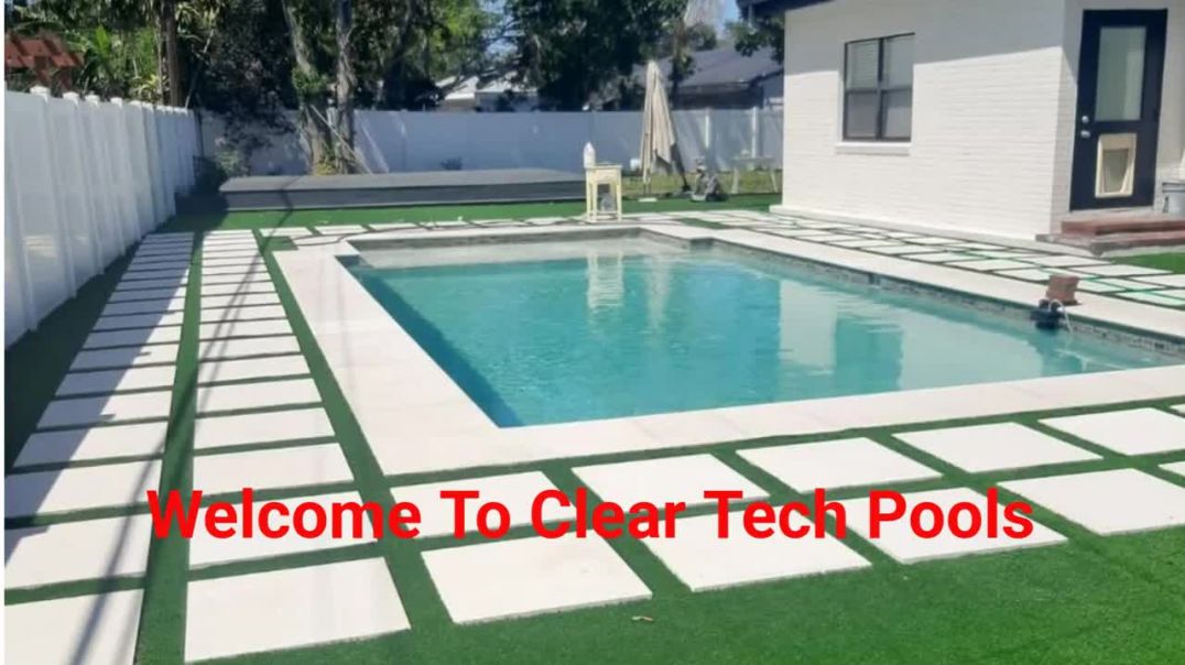 ⁣Clear Tech Pool Company in St. Petersburg, FL