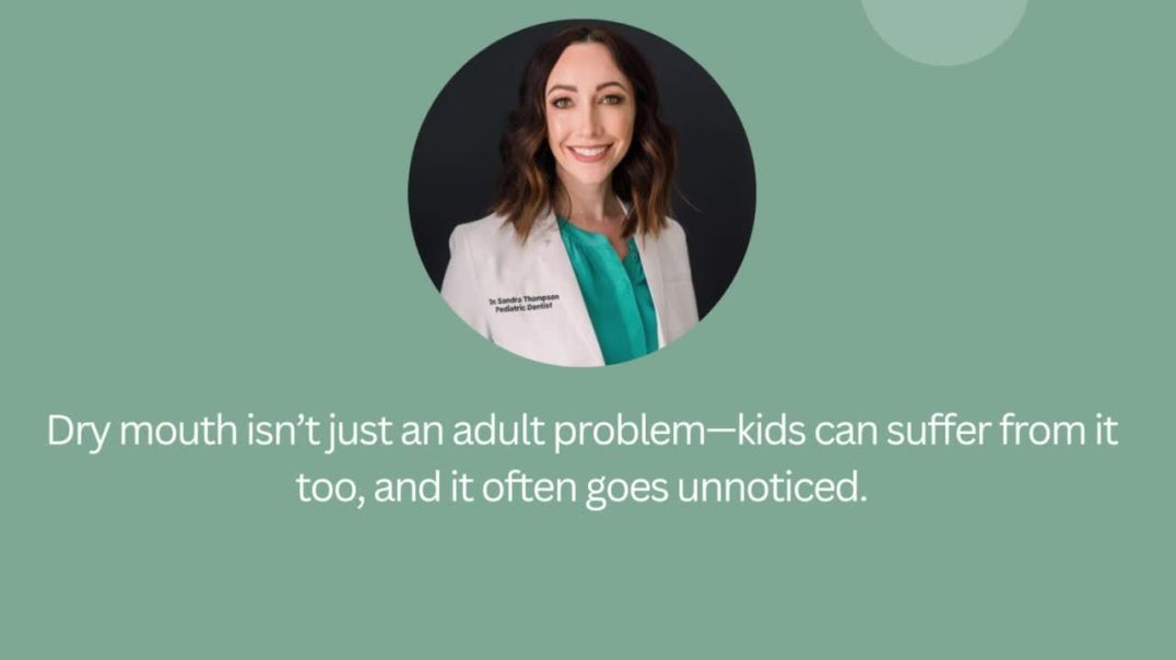 ⁣How to Spot Dry Mouth in Kids
