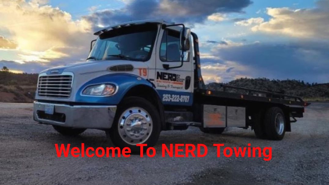 ⁣NERD Towing Company in South Hill, WA