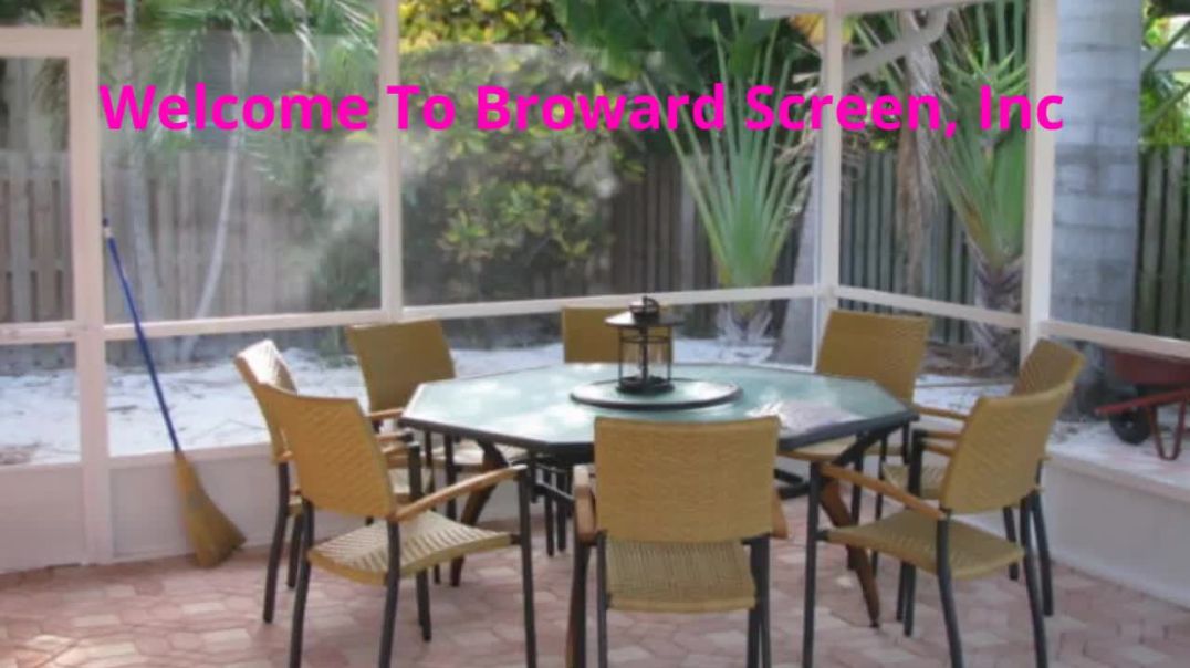 ⁣Broward Screen, Inc - Trusted Screen Enclosures in Pembroke Pines, FL