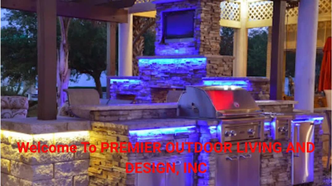 ⁣PREMIER OUTDOOR LIVING AND DESIGN, INC - Affordable Outdoor Kitchen in Tampa, FL