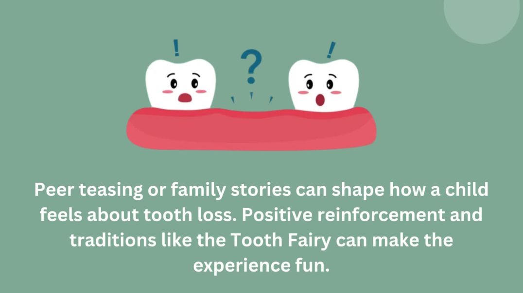 ⁣The Psychological Impact of Losing Baby Teeth