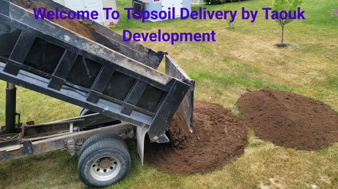 ⁣Topsoil Delivery by Taouk Development - Bulk Topsoil Delivery in Rochester, NY