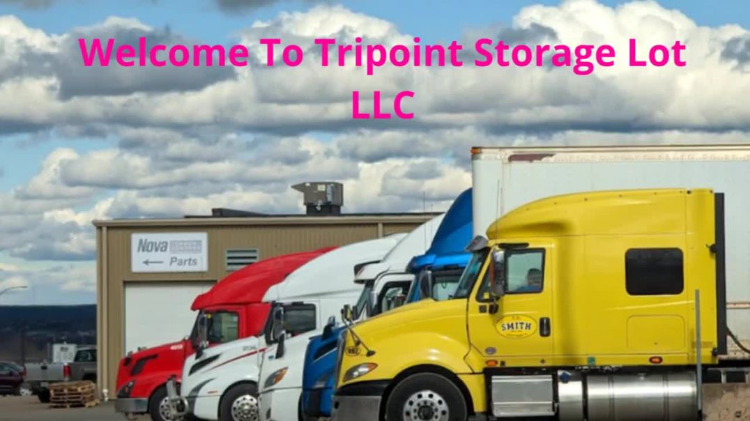 ⁣Tripoint Storage Lot LLC – Affordable Truck Parking in Humble, TX