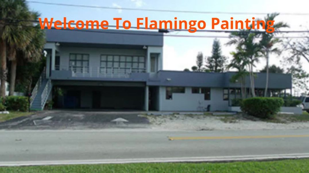 ⁣Flamingo House Painting in South Miami, FL