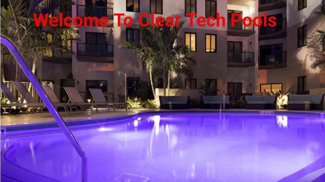 ⁣Clear Tech Custom Pool Builder in St. Petersburg, FL