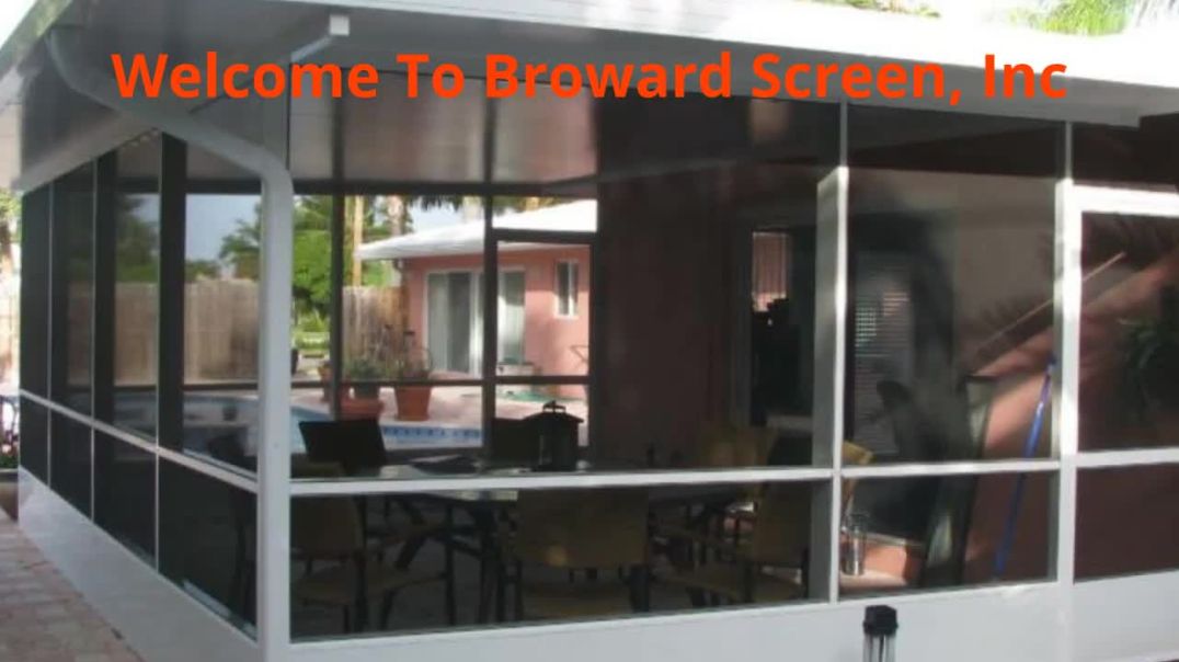 ⁣Broward Screen, Inc - Affordable Screen Enclosures in Cooper City, FL