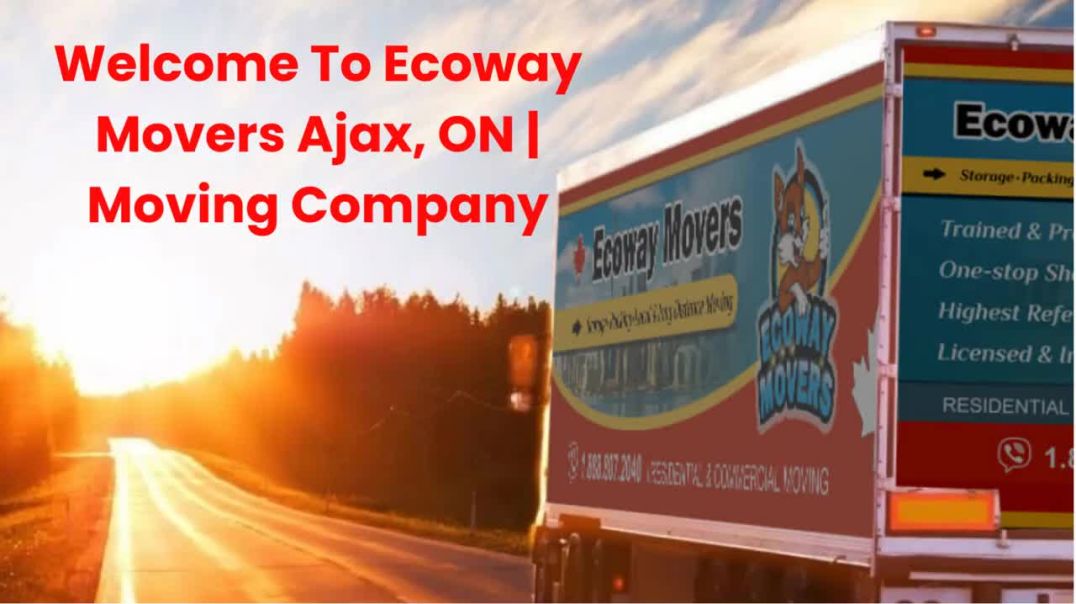 ⁣Ecoway Movers Ajax, ON | #1 Moving Company in Ajax, ON