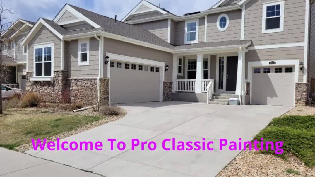 Pro Classic Painting – Exterior House Painting in Aurora, CO