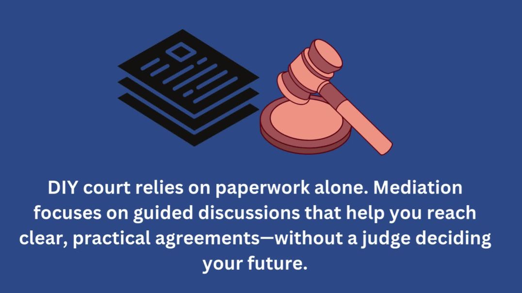 ⁣Mediation vs DIY Court in Ontario – What Couples Should Know