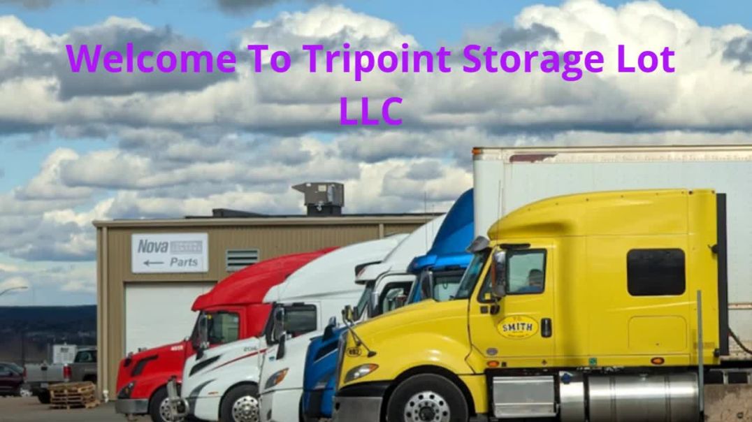⁣Tripoint Storage Lot LLC - Best Trailer Truck Parking in Humble, TX
