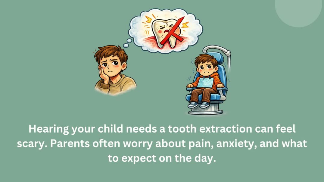 ⁣Tooth Extraction for Kids: What Parents Should Do Before the Appointment