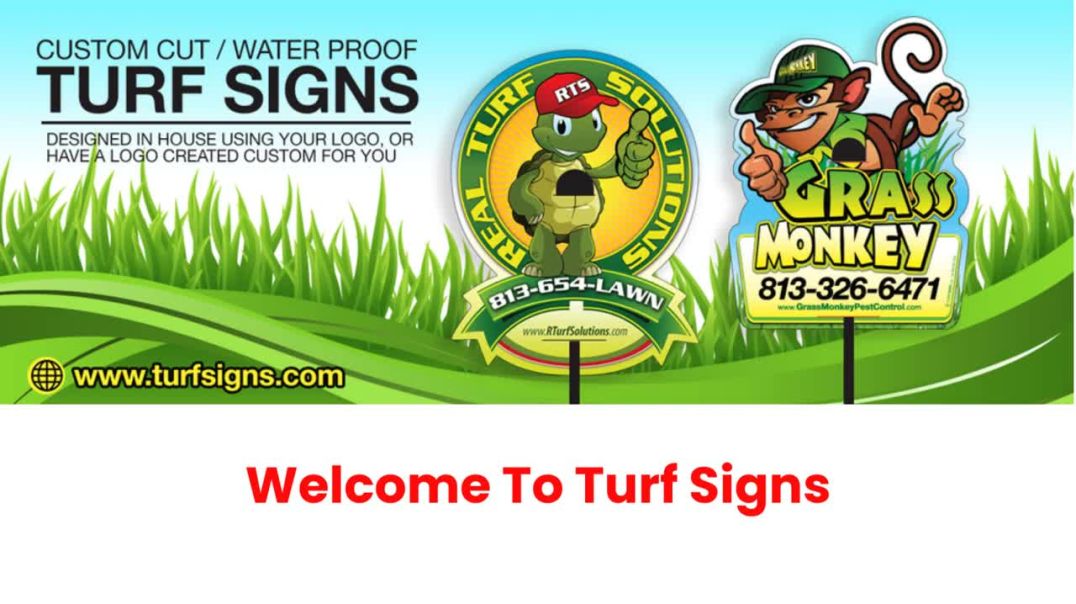 ⁣Turf Signs : Custom Design Services in Tampa, FL