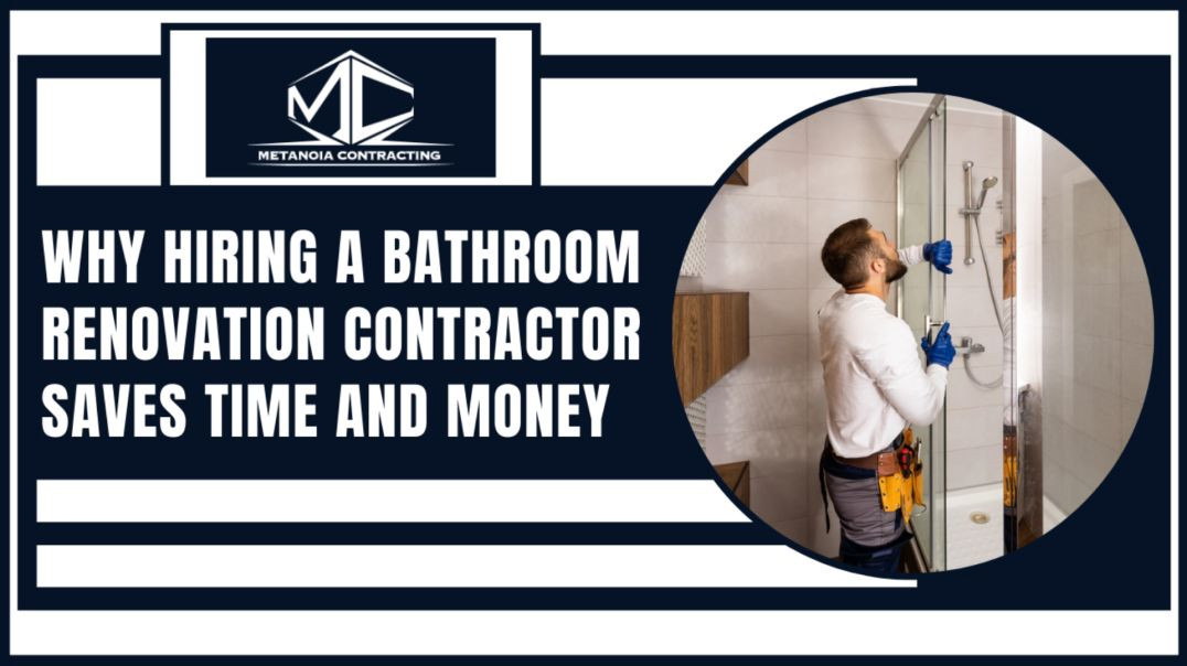 ⁣Custom Bathroom Renovation Services