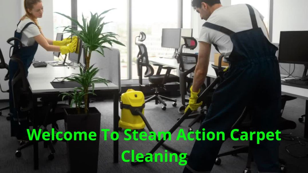 ⁣Steam Action Residential Carpet Cleaning in Atascadero, CA