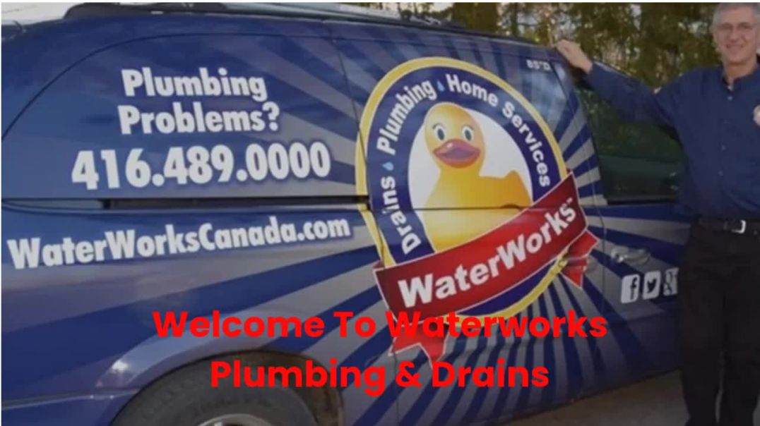 ⁣Waterworks Plumbing & Drains Services in Etobicoke, ON