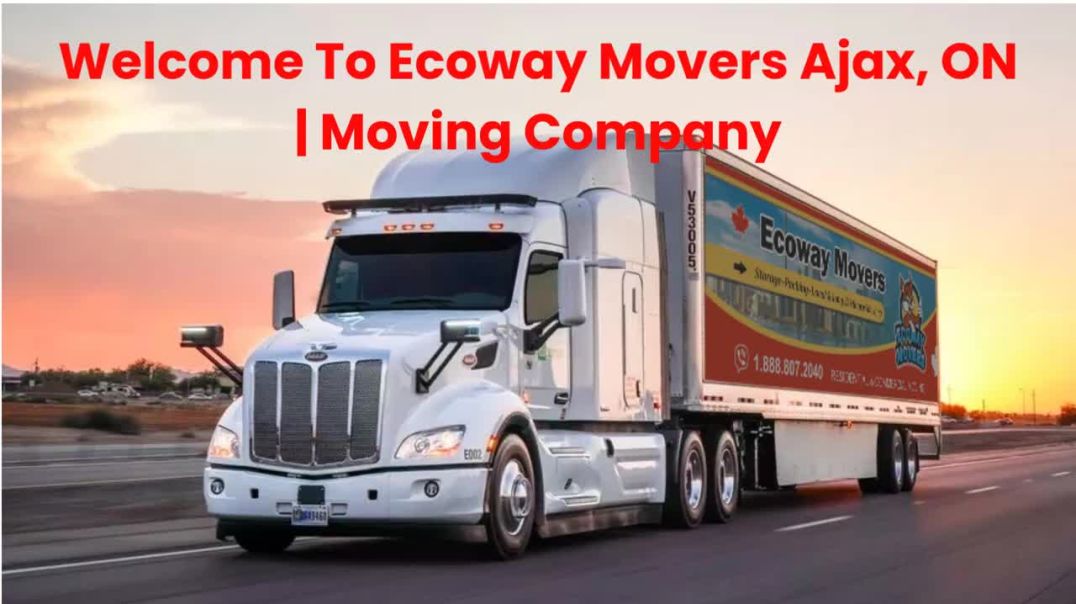 ⁣Ecoway Movers in Ajax, ON