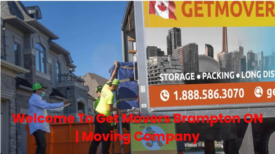 ⁣Get Movers | Moving Company in Brampton, ON | 647-490-7978