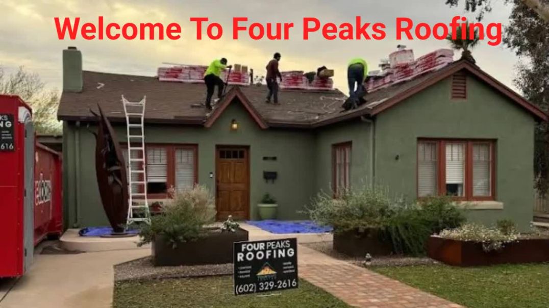 ⁣Four Peaks Roofing - Affordable Roofing Repair in Phoenix, AZ