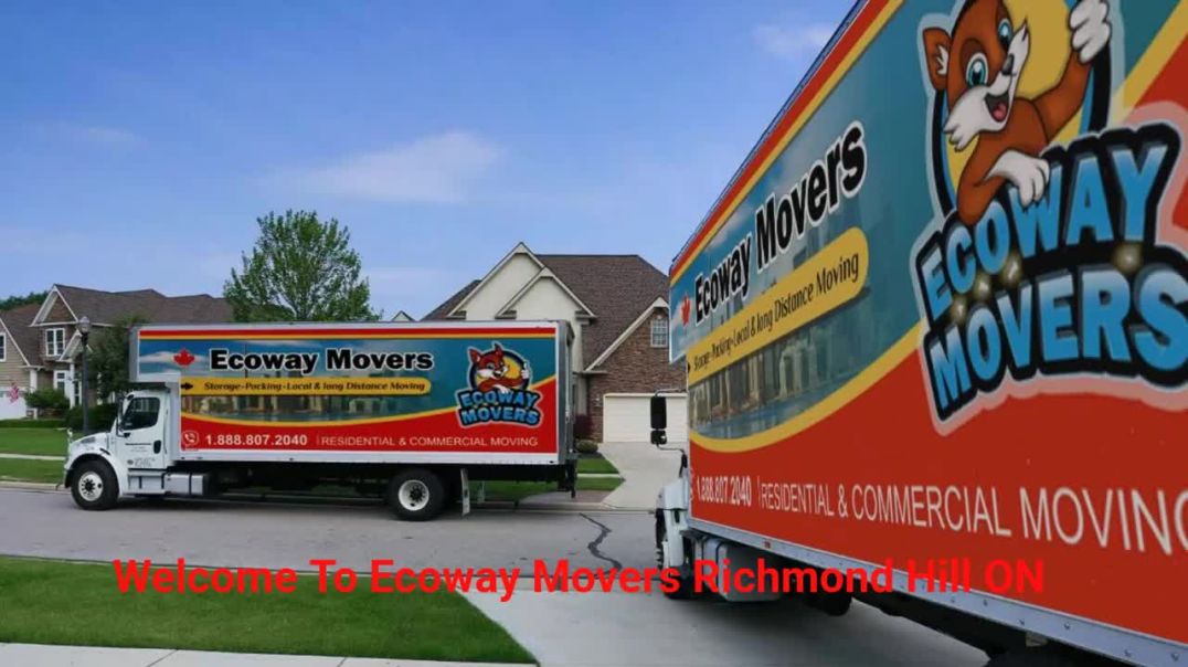 ⁣Ecoway Movers - Reliable Moving Company in Richmond Hill, ON