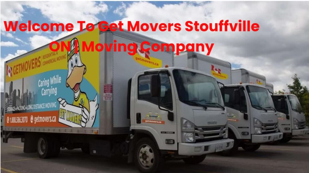 ⁣Get Movers | #1 Moving Company in Stouffville, ON