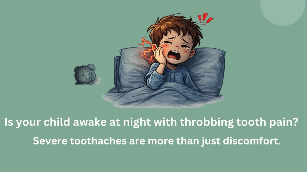 ⁣Severe Toothache in Children: What Parents Should Do | Pediatric Dentist Las Vegas