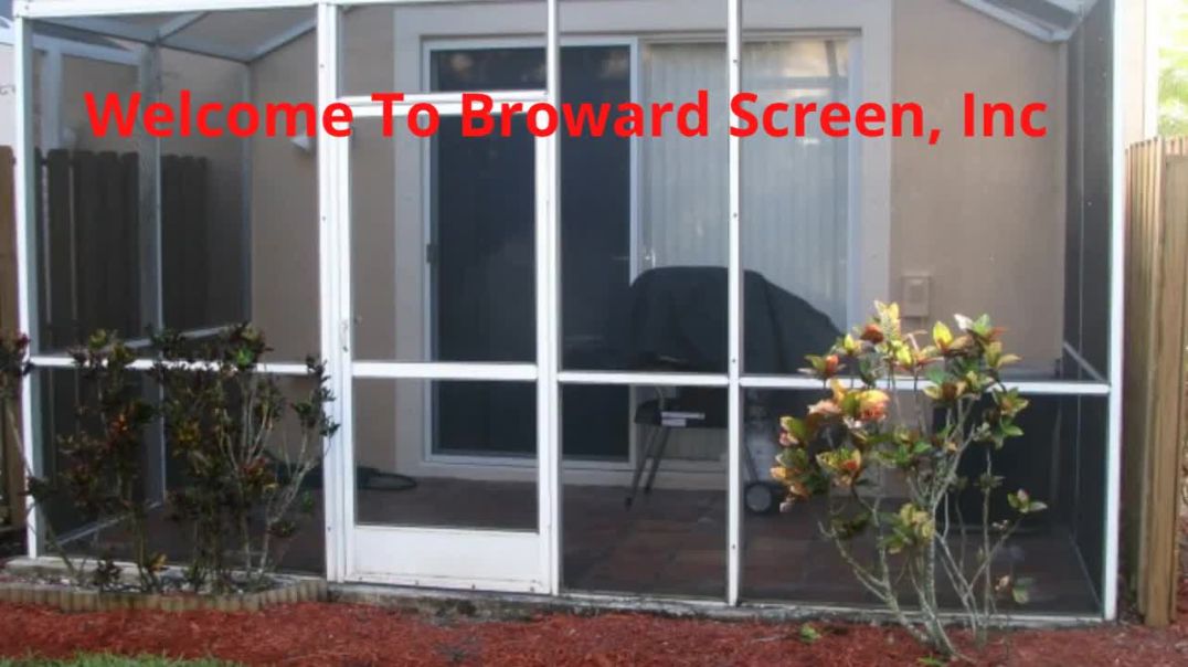 ⁣Broward Screen, Inc - Reliable Screen Enclosure Repair in Cooper City, FL
