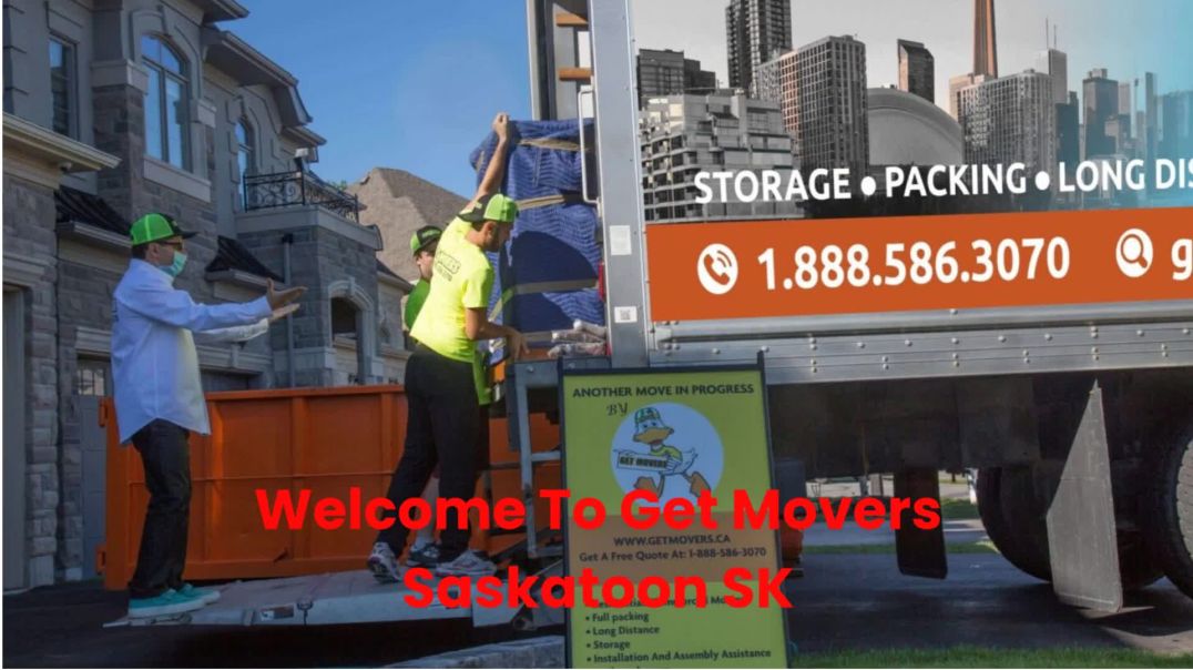 ⁣Get Movers in Saskatoon, SK | S7K 3T7